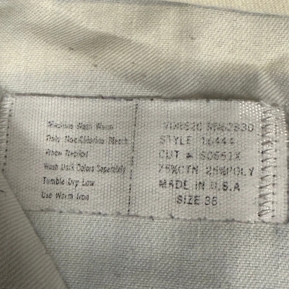 Vintage Lands' End USA Made Corduroy Pleated Pants Men's 36x29 Gray Cotton